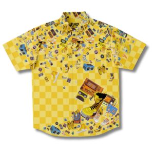 Pixel Pop Button Down Shirt #410187_02
